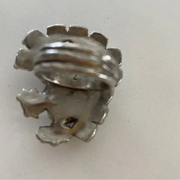 Yves Saint Laurent Crystal Cocktail Ring - Picture 8 of 10